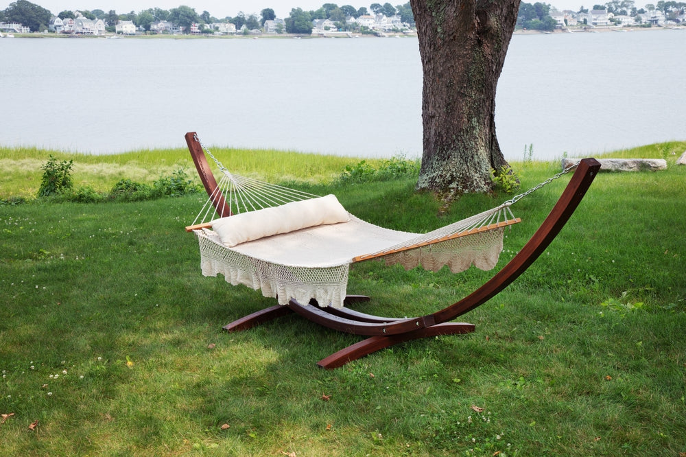 Wooden Patio Hammock Stand for Double Hammock