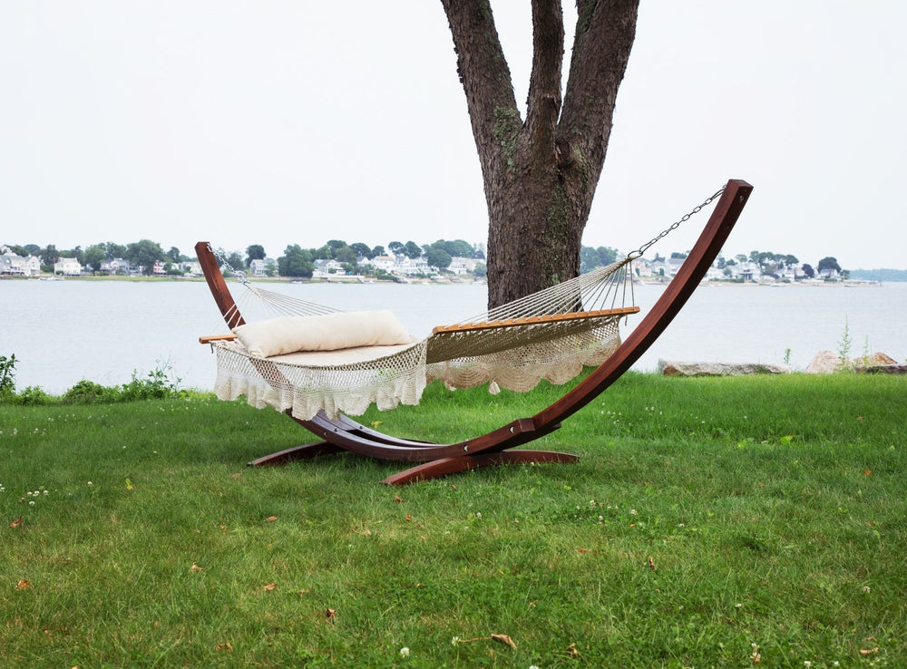 Wooden Patio Hammock Stand for Double Hammock