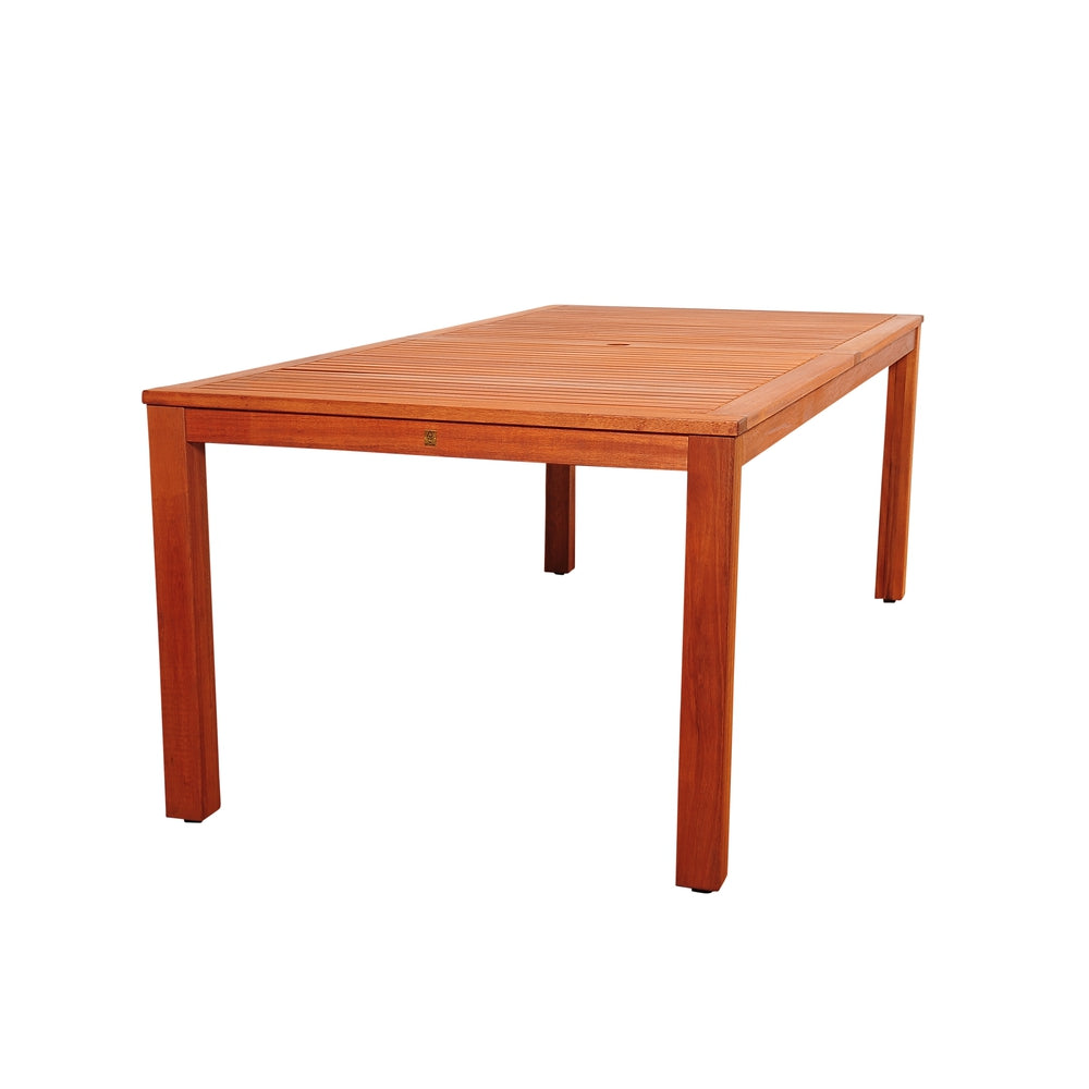 Amazonia Eucalyptus Patio Dining Table - 88-in L x 39-in W