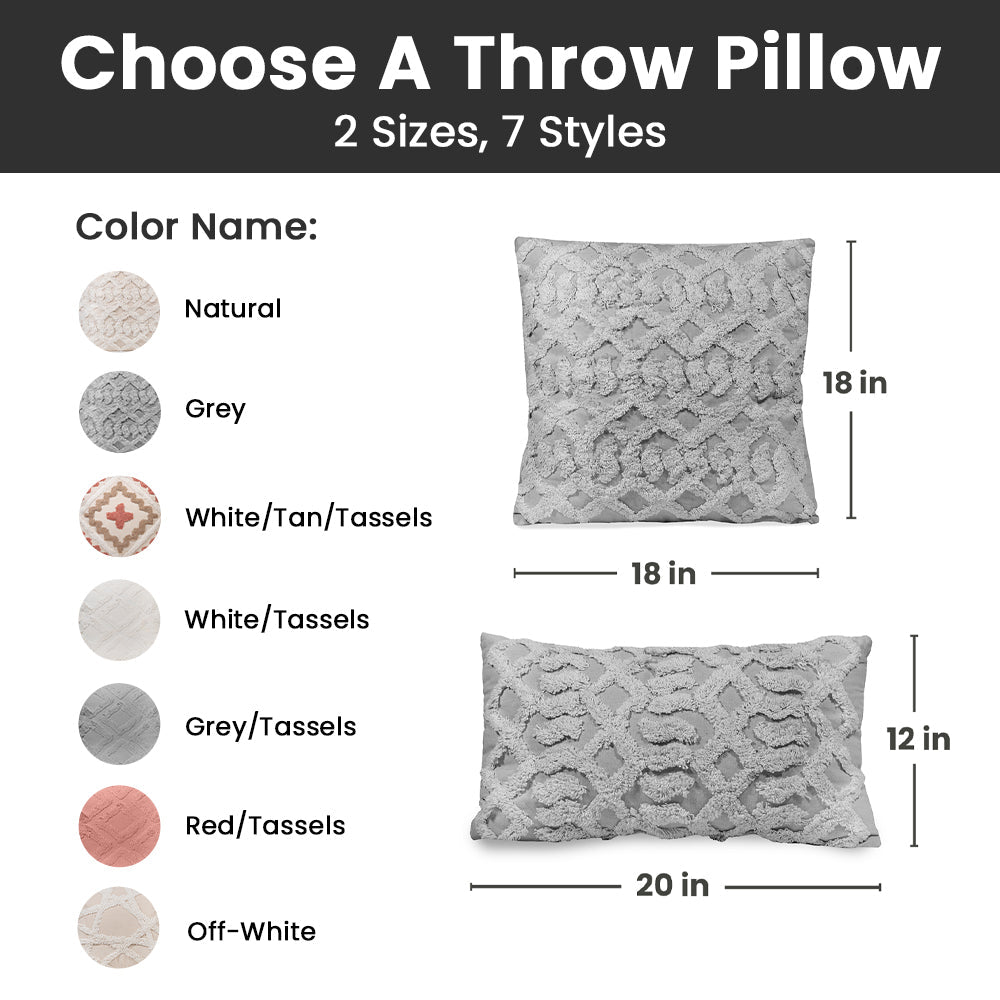 Decorative Throw Pillows - 2 Pack