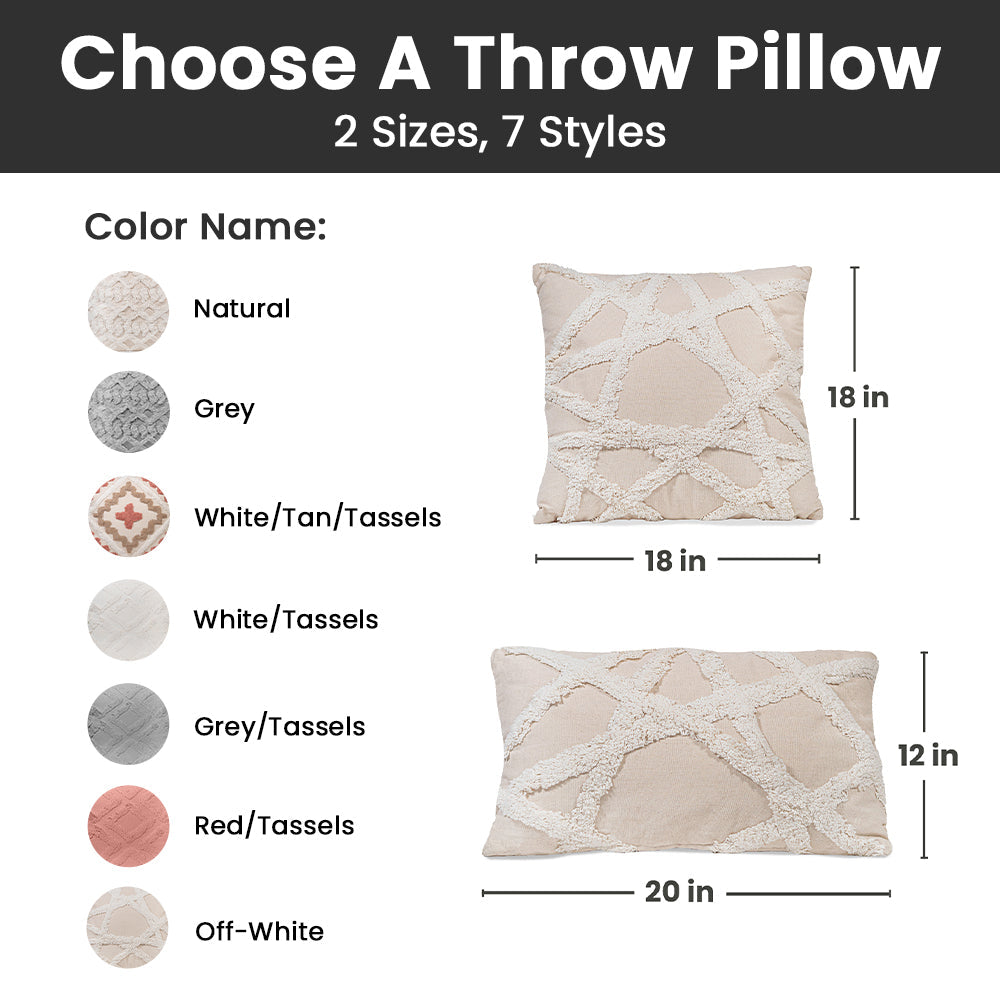 Decorative Throw Pillows - 2 Pack