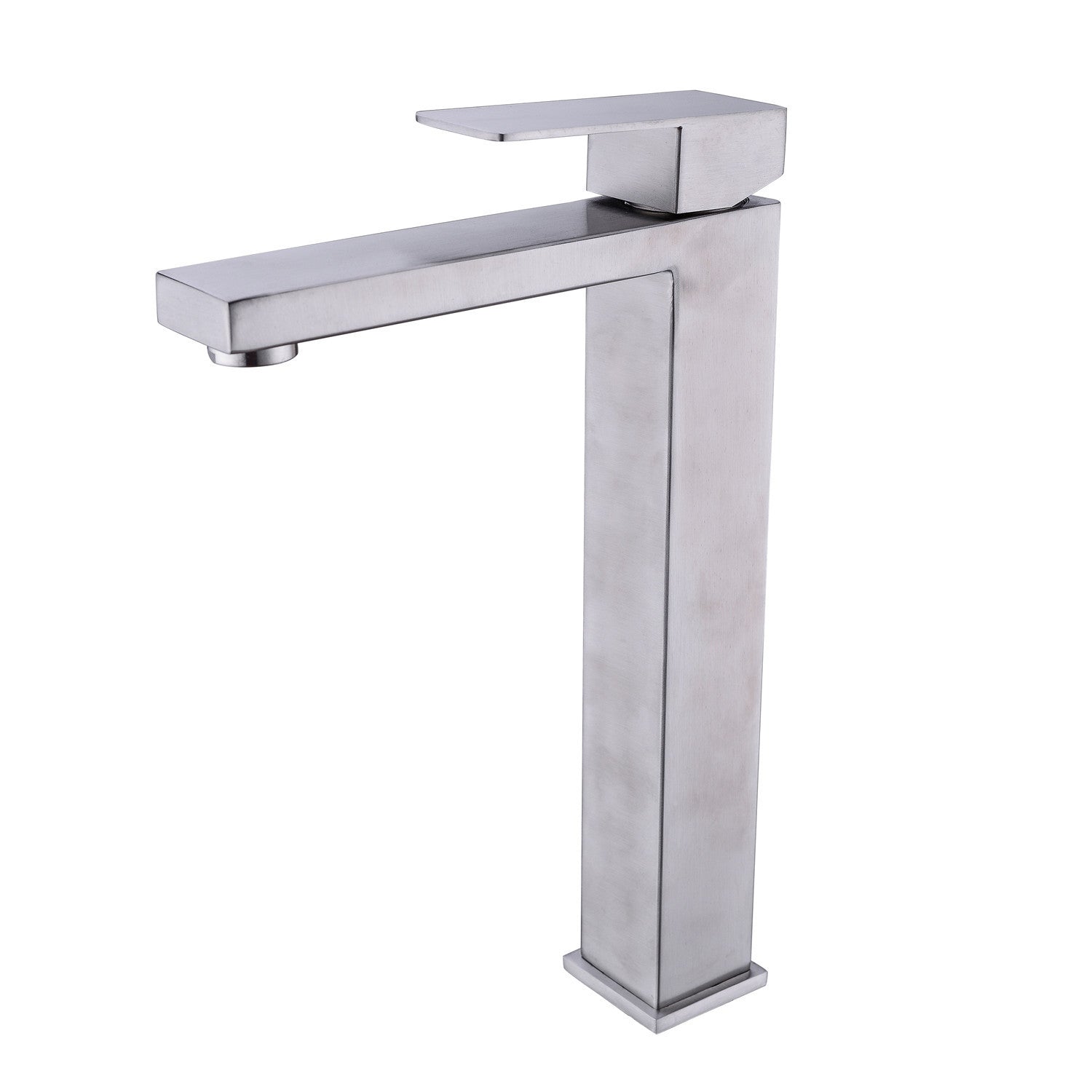 Supfirm Single Handle Sink Brushed Nickel Vanity Bathroom Faucet, Basin Mixer Tap