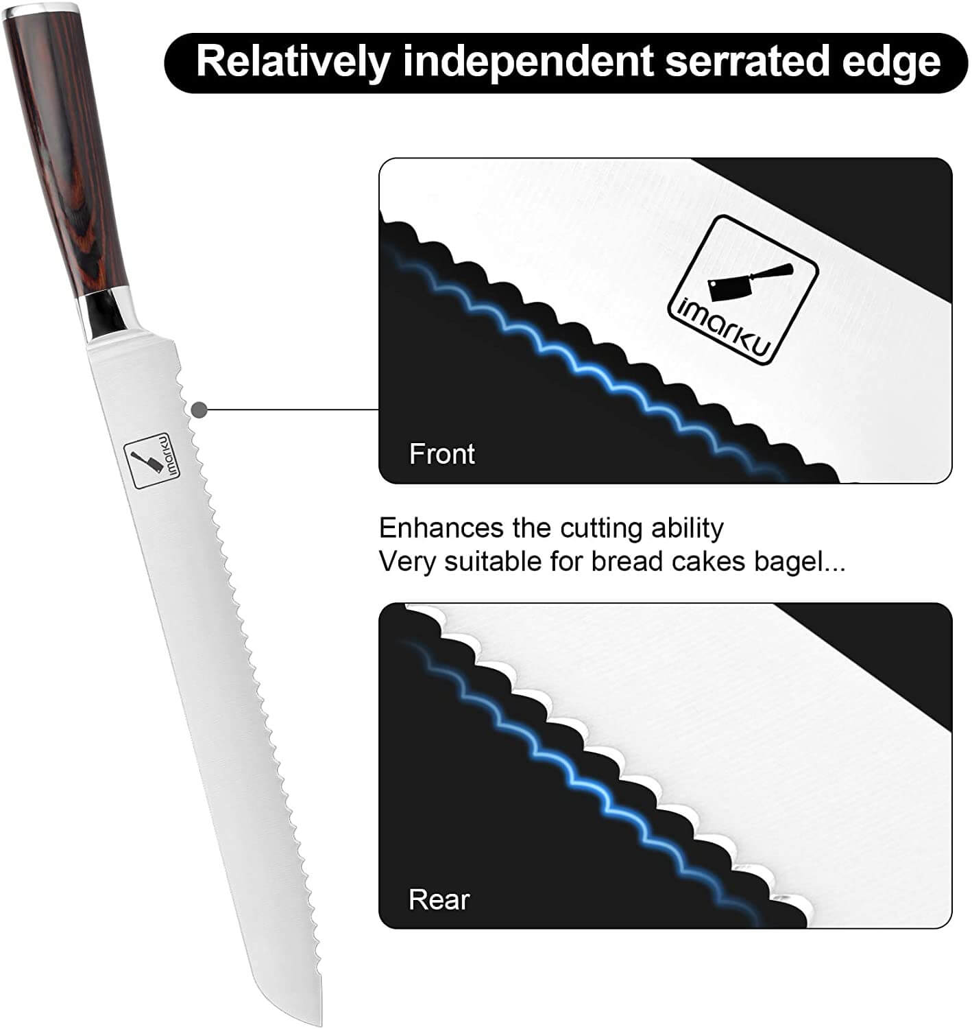 10-Inch Serrated Edge Bread Knife