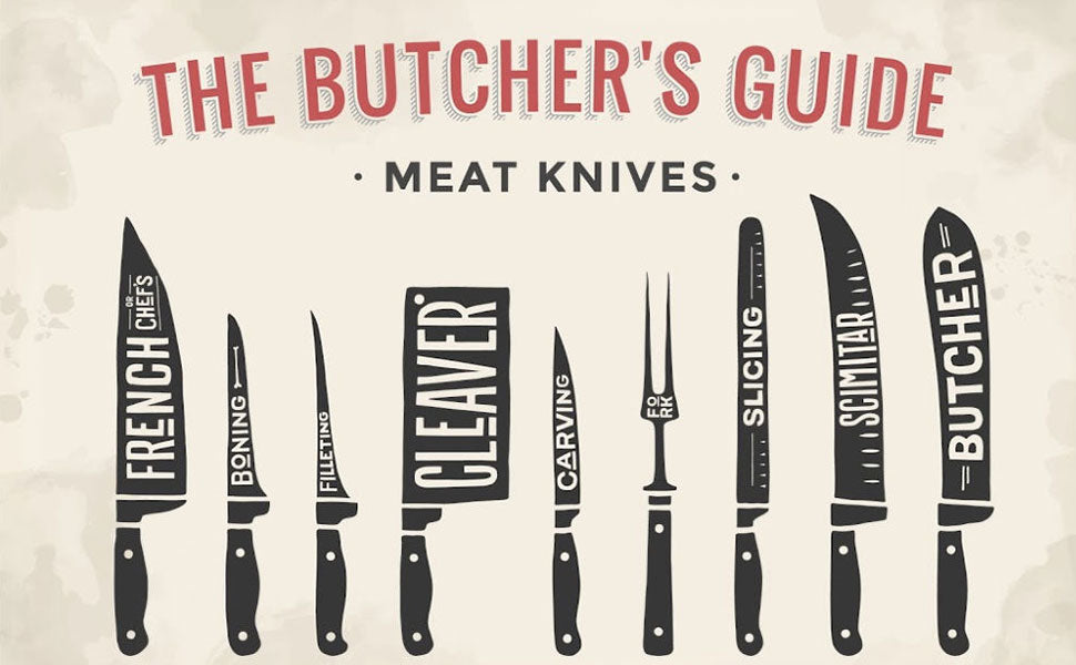 Different Types of Meat Knives