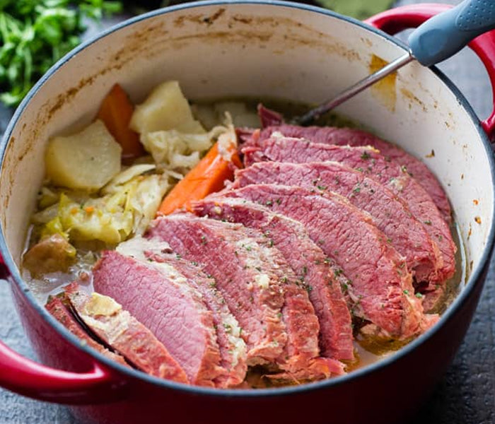 Dutch oven Corned Beef