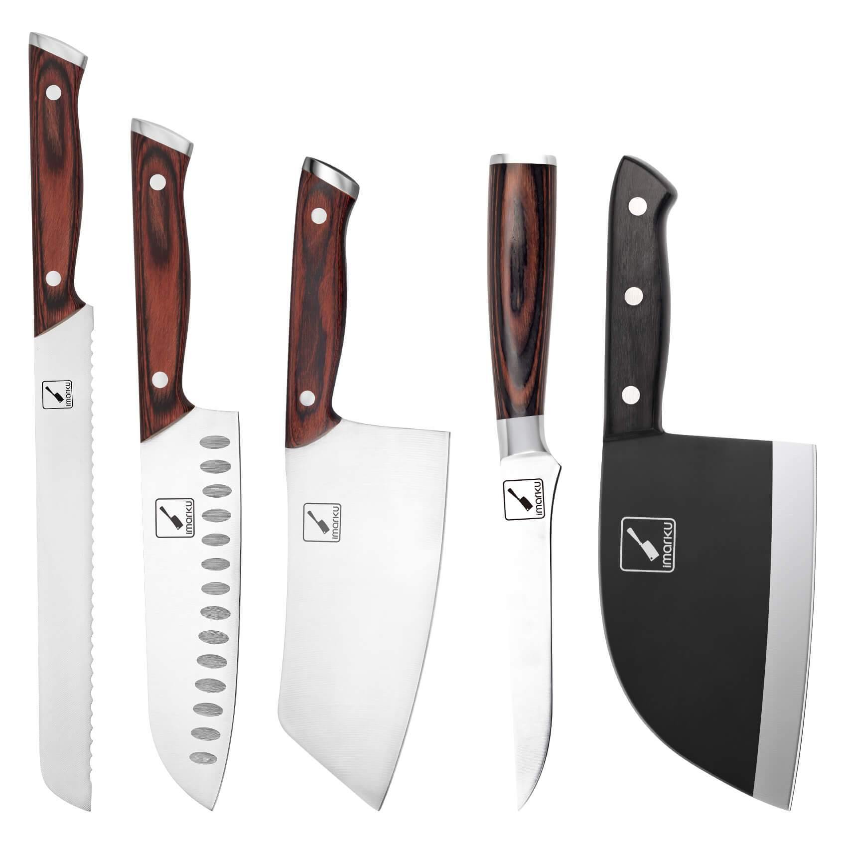 imarku 5-Pieces Chef knives Set