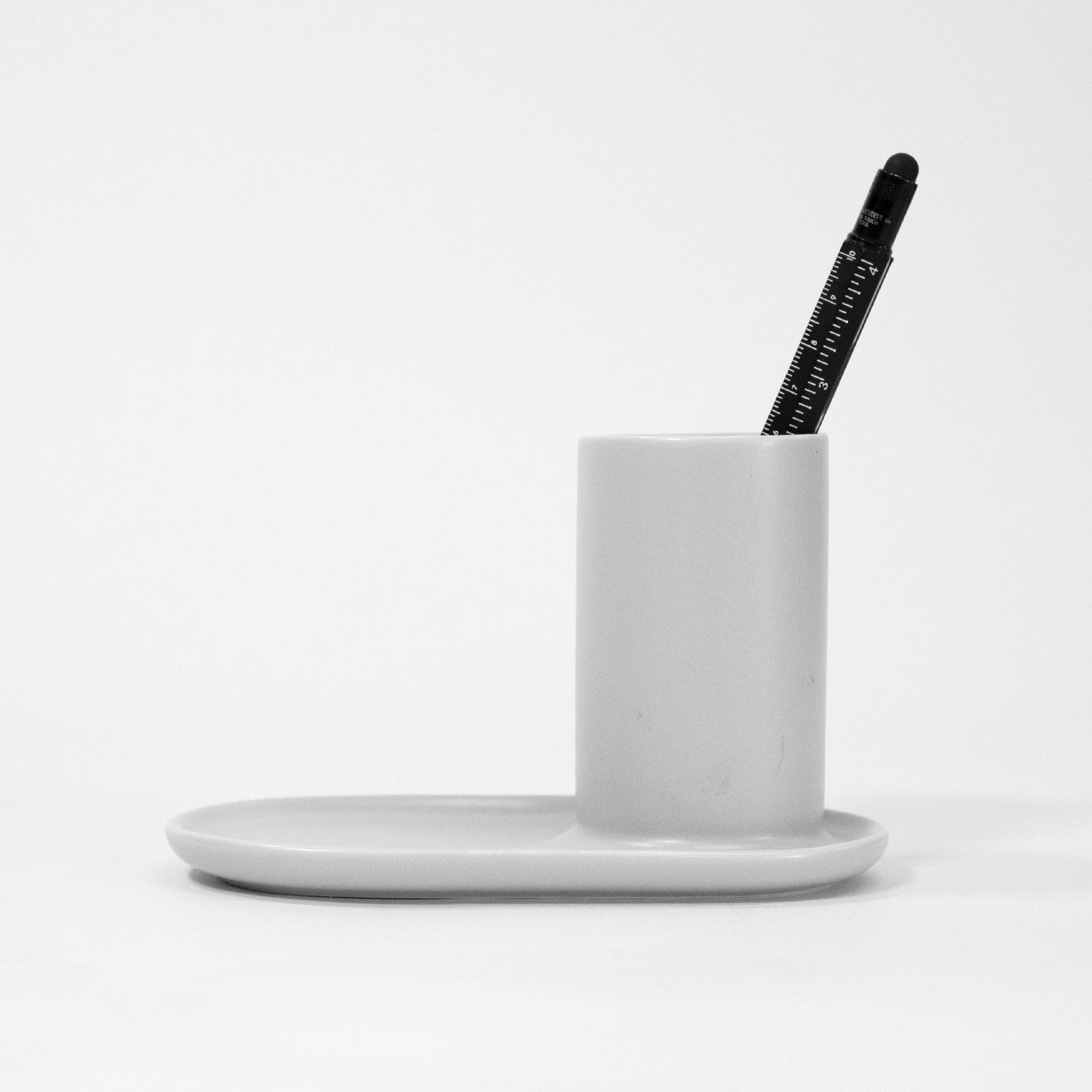 Minimalist Ceramic Pencil Cup