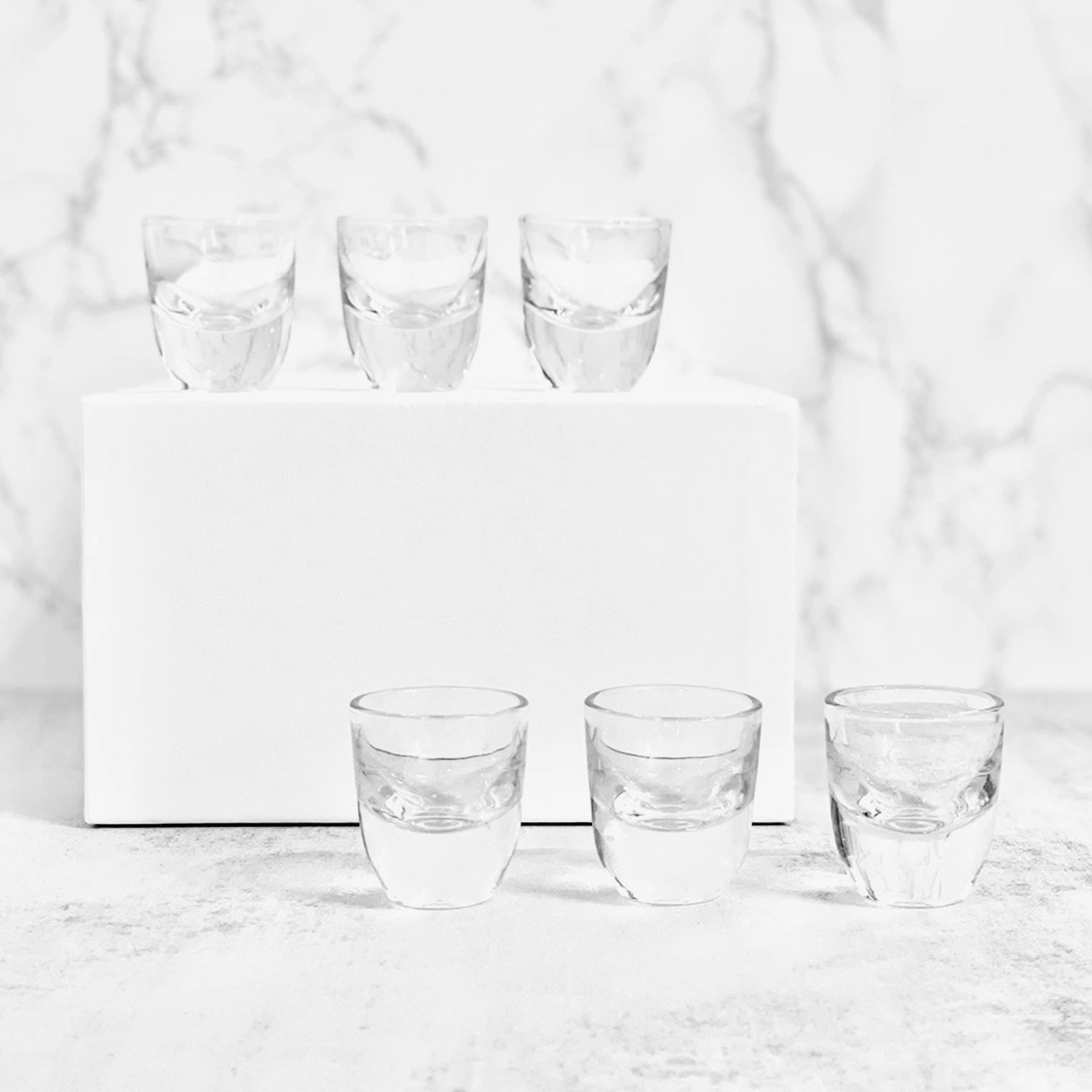 Mini Bullet Shot Glass Set of Six