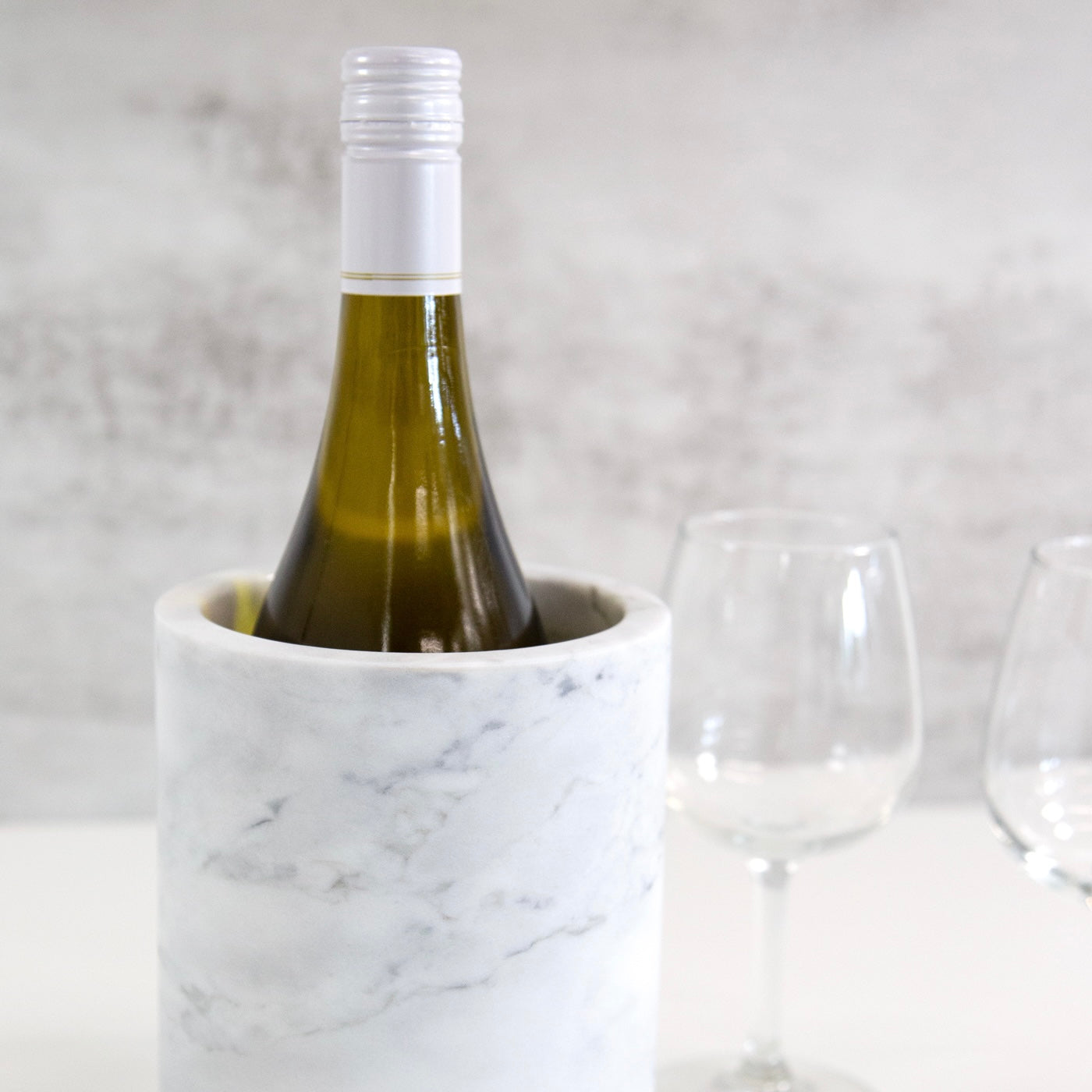 Modern Marble Wine Chiller