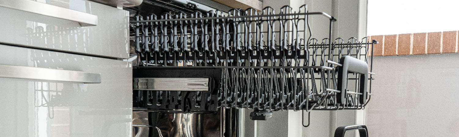 inside the dishwasher