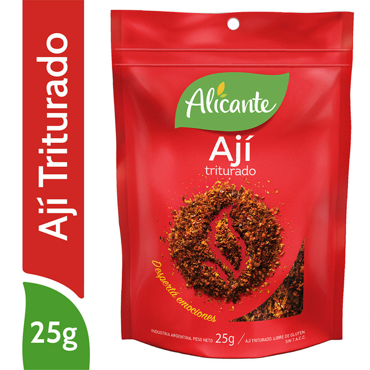 Aji molido triturado - Red Pepper flakes Alicante - (25 Gr 0.86 Oz)