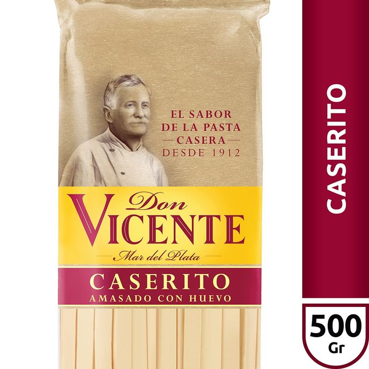 Fideos al Huevo Caseritos / Egg Caseritos Pasta DON VICENTE - (500 gr - 17.64 oz)