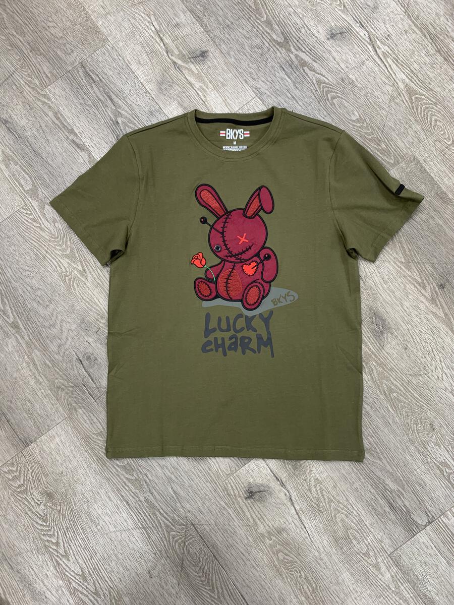 Olive Lucky Charm T-Shirt