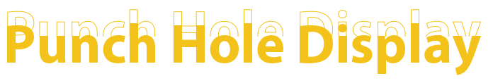 Punch Hole Display