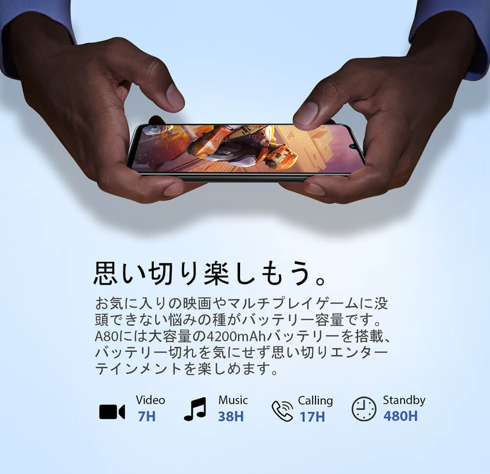 Blackview A80スマートフォン