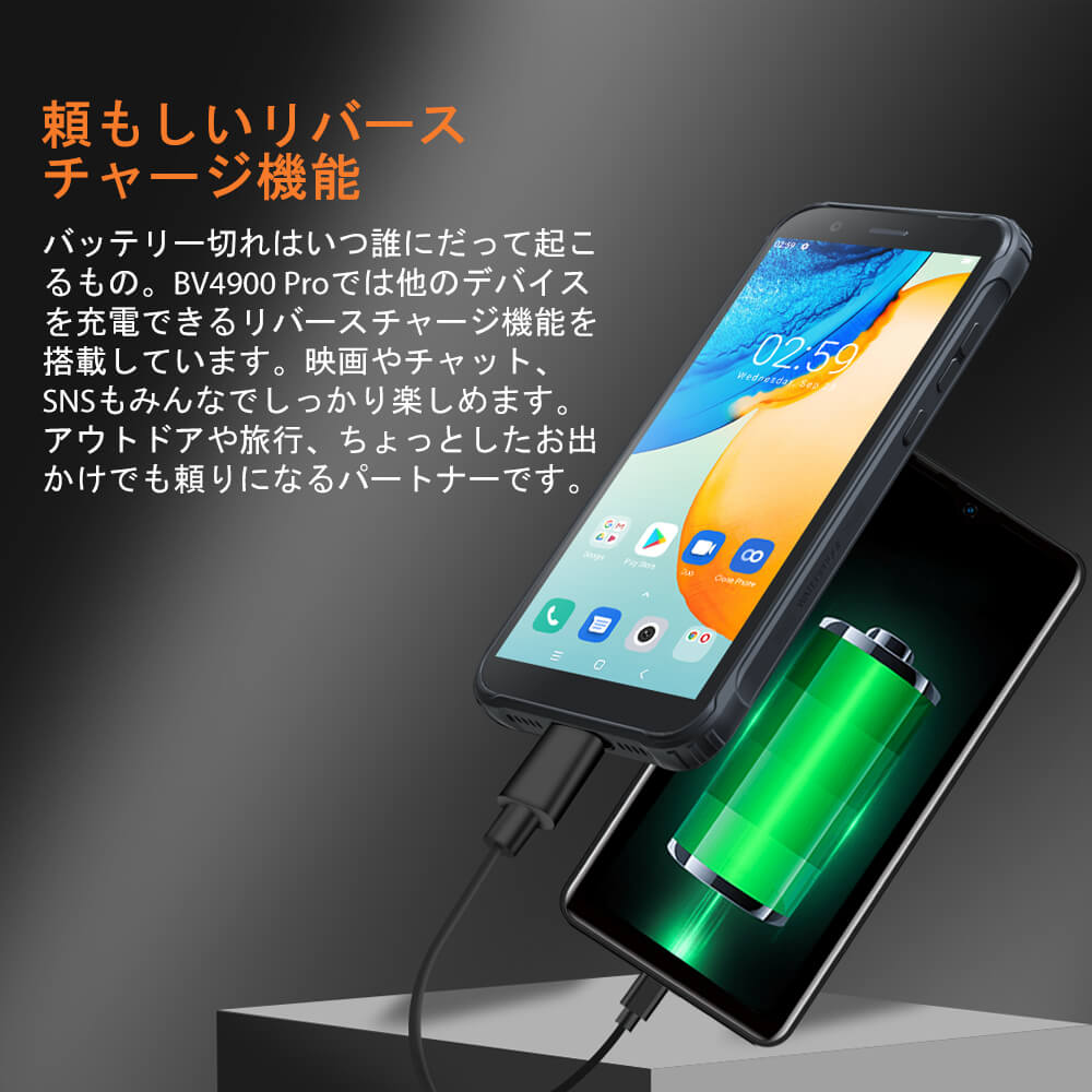 Blackview BV4900 Pro頑丈な電話