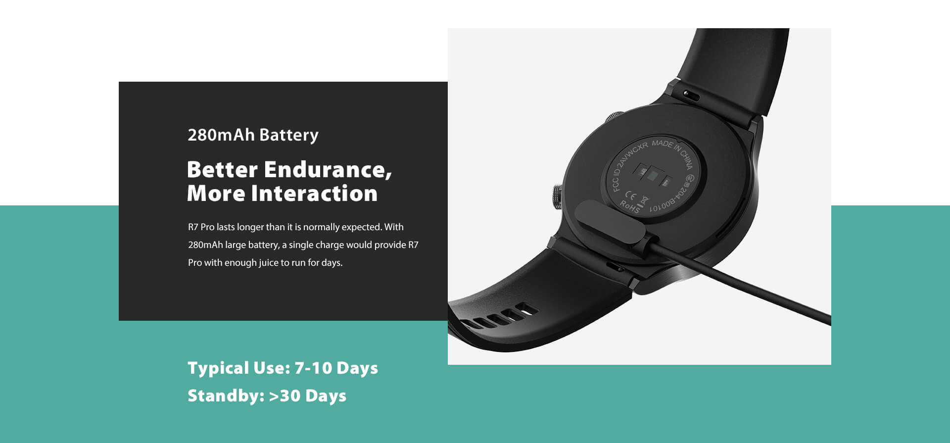 BLACKVIEW R7 Pro IP68クールフィットネススマートウォッチ Blackview Official Store