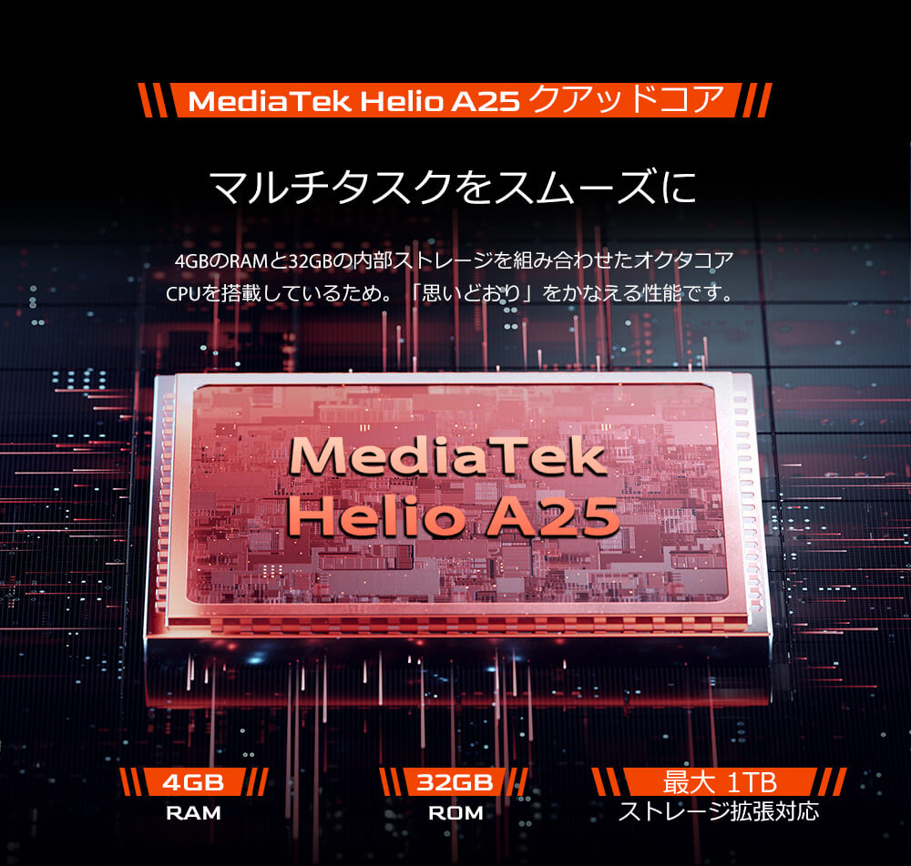 Oscal S60 Proナイトビジョン頑丈なスマートフォン