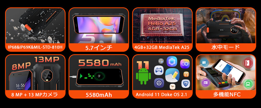 Oscal S60 Pro Rugged Smartphone