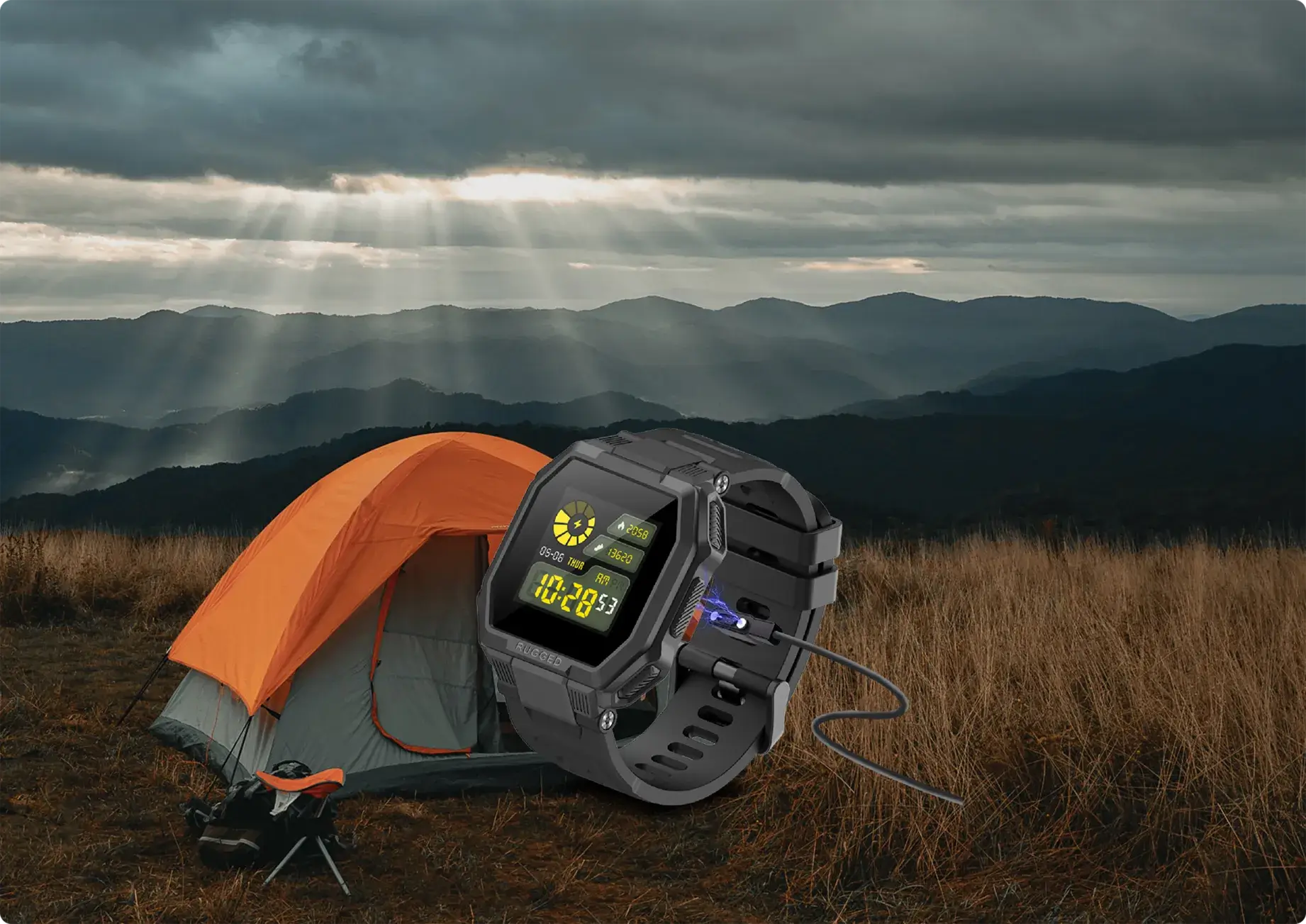 Long battery life as Garmin & Apple