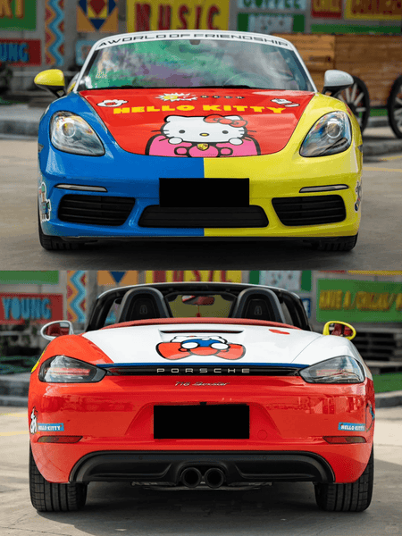 Hello Kitty Car Wrap