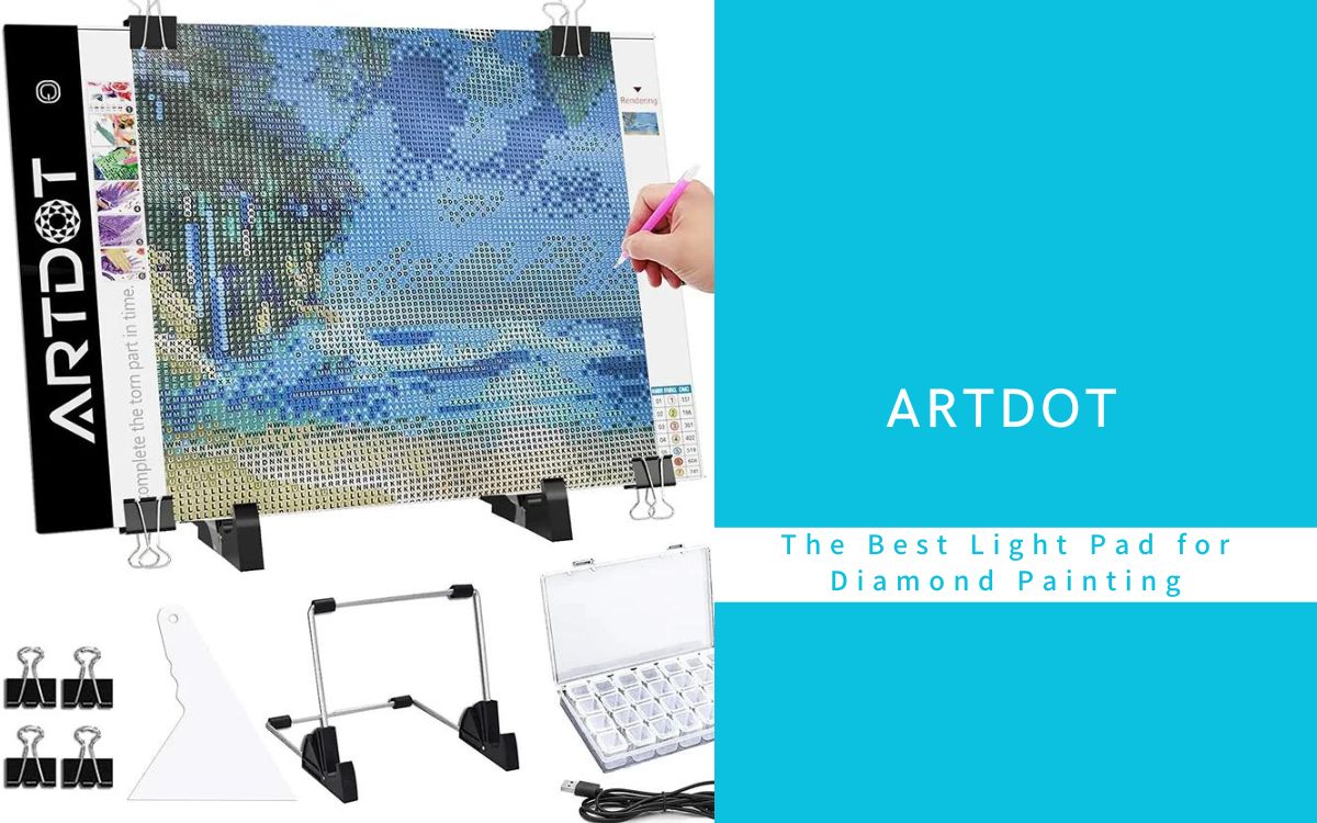ARTDOT® A4 light pad for diamond painting