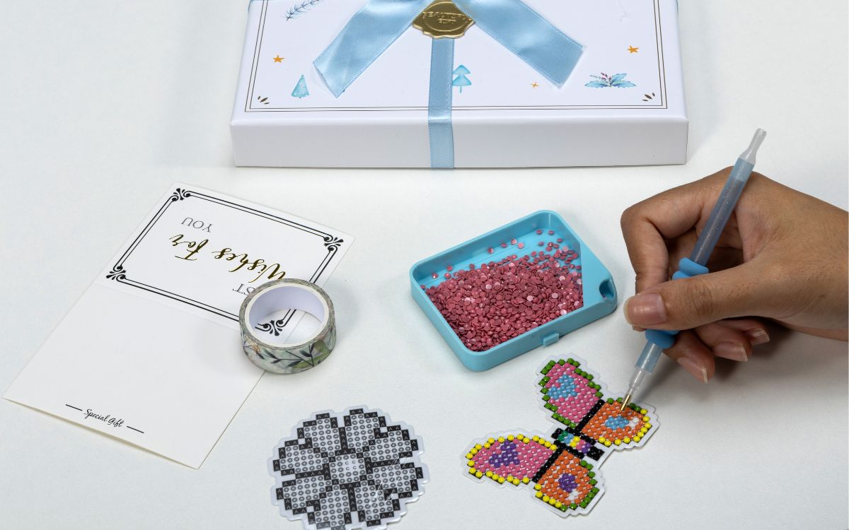 Give a diamond painting as a gift