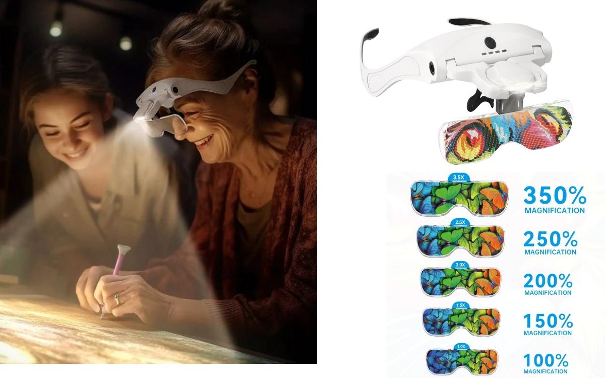Hands Free Magnifying Glasses