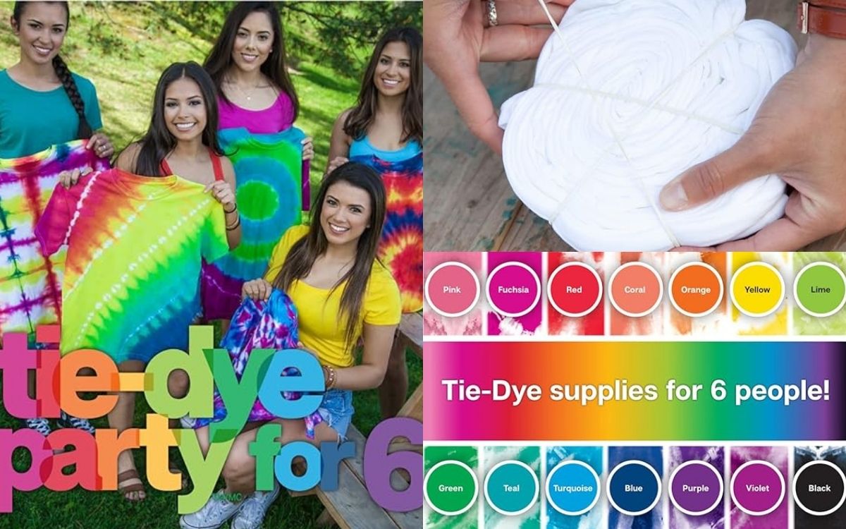Kit de bricolage tie-dye