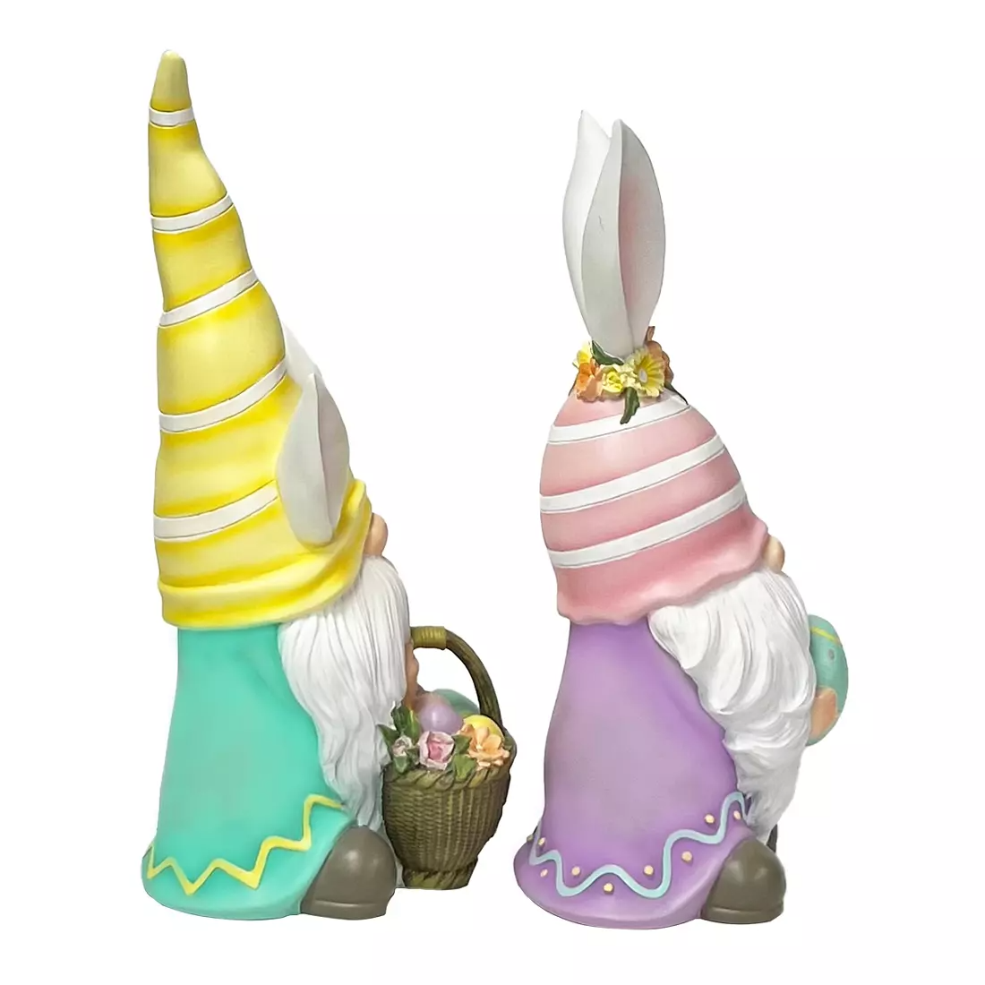 Berkley Jensen Resin Easter Gnomes  with Bunny Ears, 2 pk.