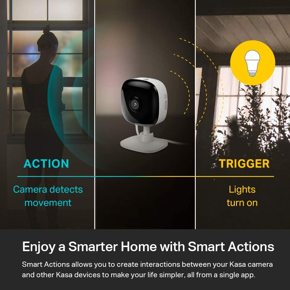 Kasa Smart Security Camera for Baby monitor, 1080p HD Indoor Camera