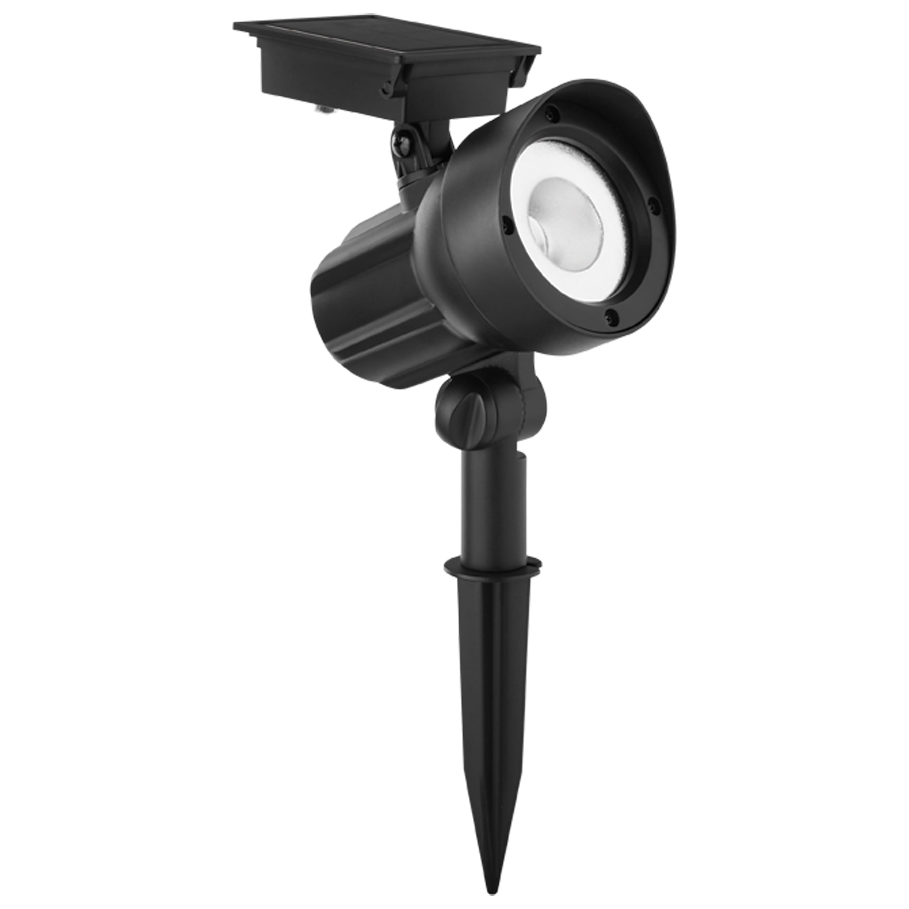 Mainstays Solar LED Landscape Spot Light, 2 Pack 20 Lumens