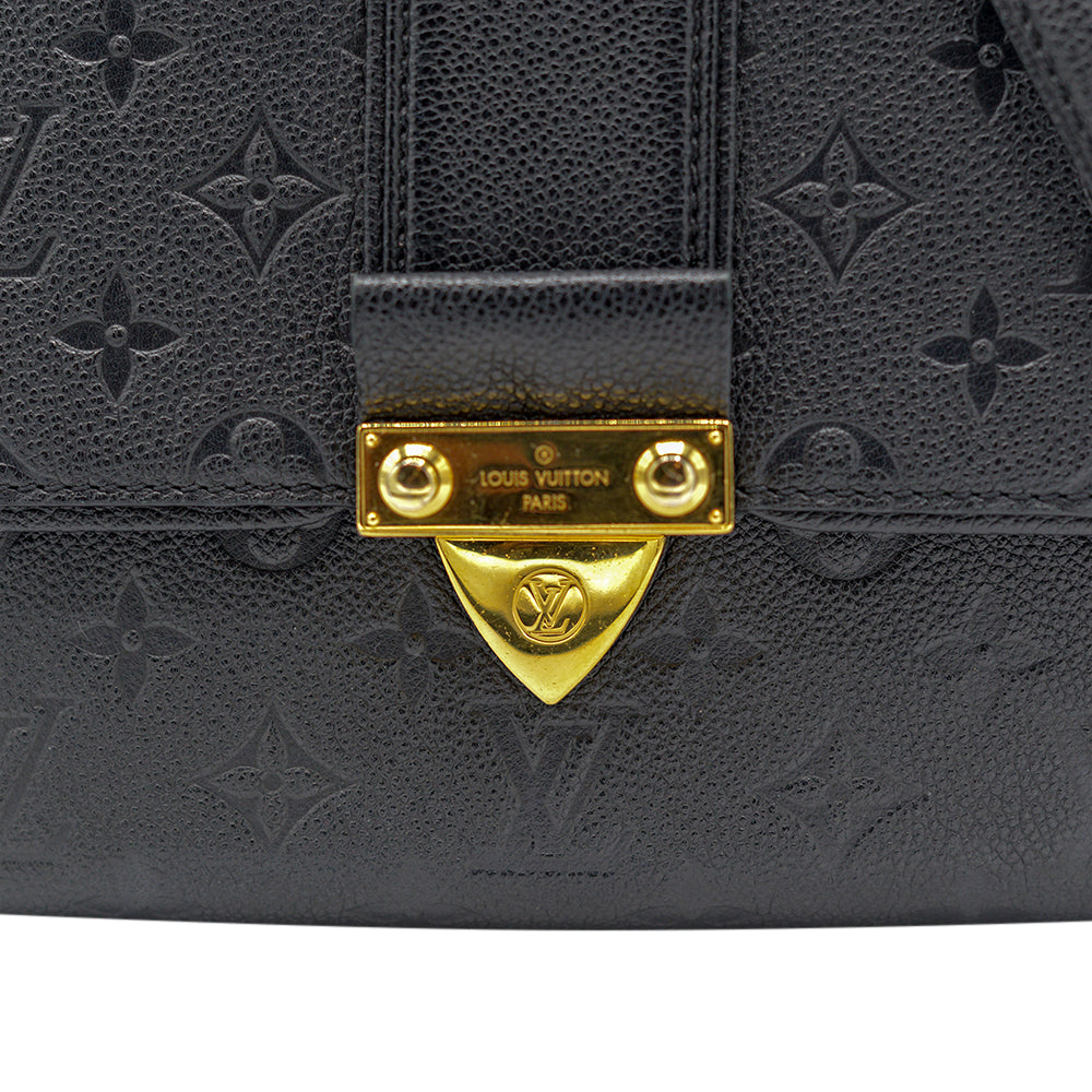 Louis Vuitton Black Monogram Empreinte Saint Sulpice