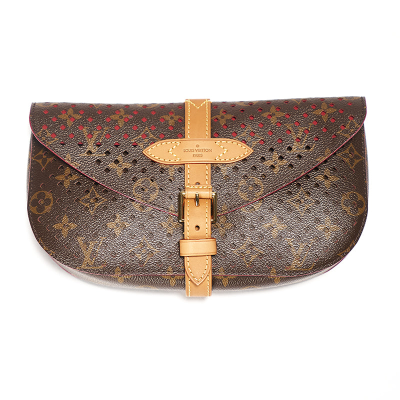 Louis Vuitton Monogram Perfo Saumur Clutch