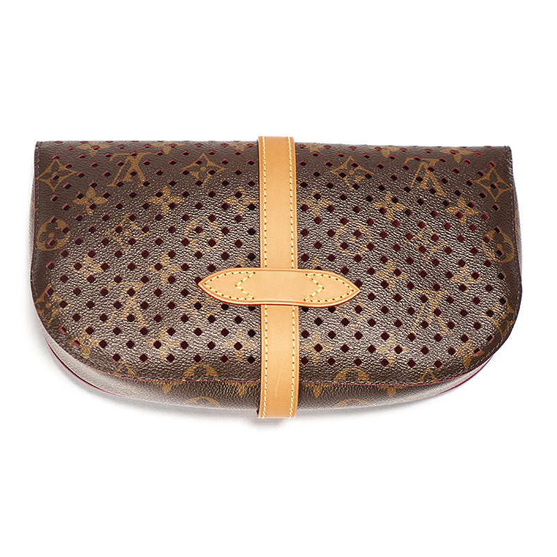 Louis Vuitton Monogram Perfo Saumur Clutch