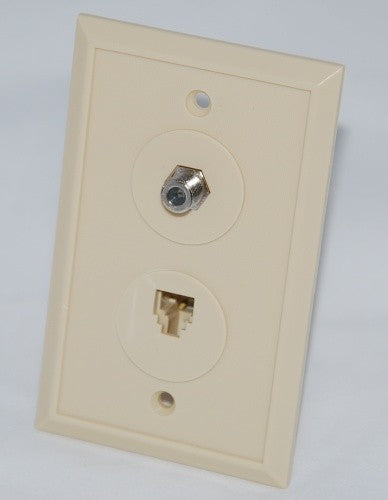 CZ Labs Modular Duplex Combo Wall Plate - 535