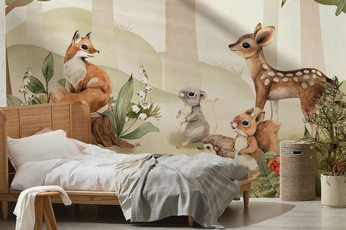 45 Woodland Animal Wallpaper  WallpaperSafari