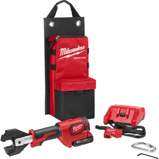 MILWAUKEE M18? FORCE LOGIC? Cable Cutter Kit w/ 477 ACSR Jaws