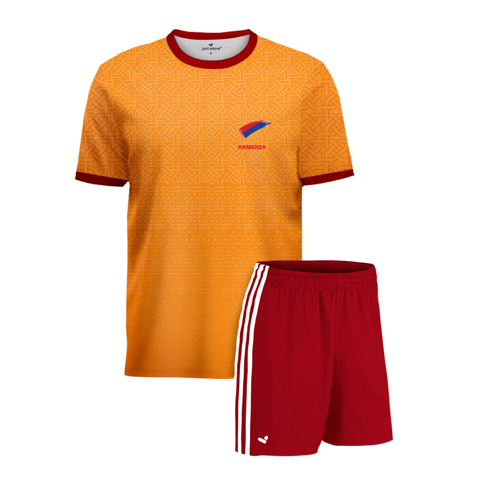 Armenia Football Team Fans Away Jersey Set