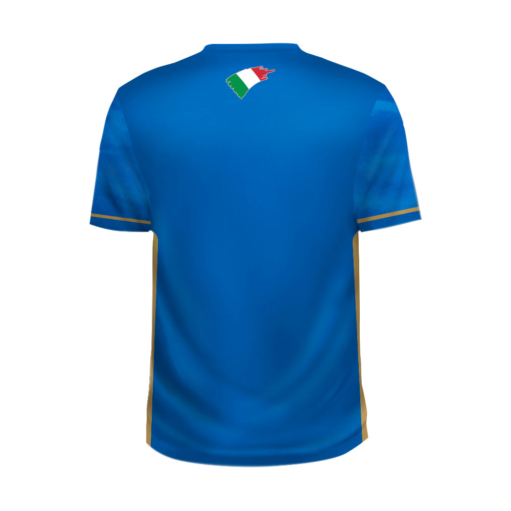 Italy Football Team Fans 2023 Home Jersey