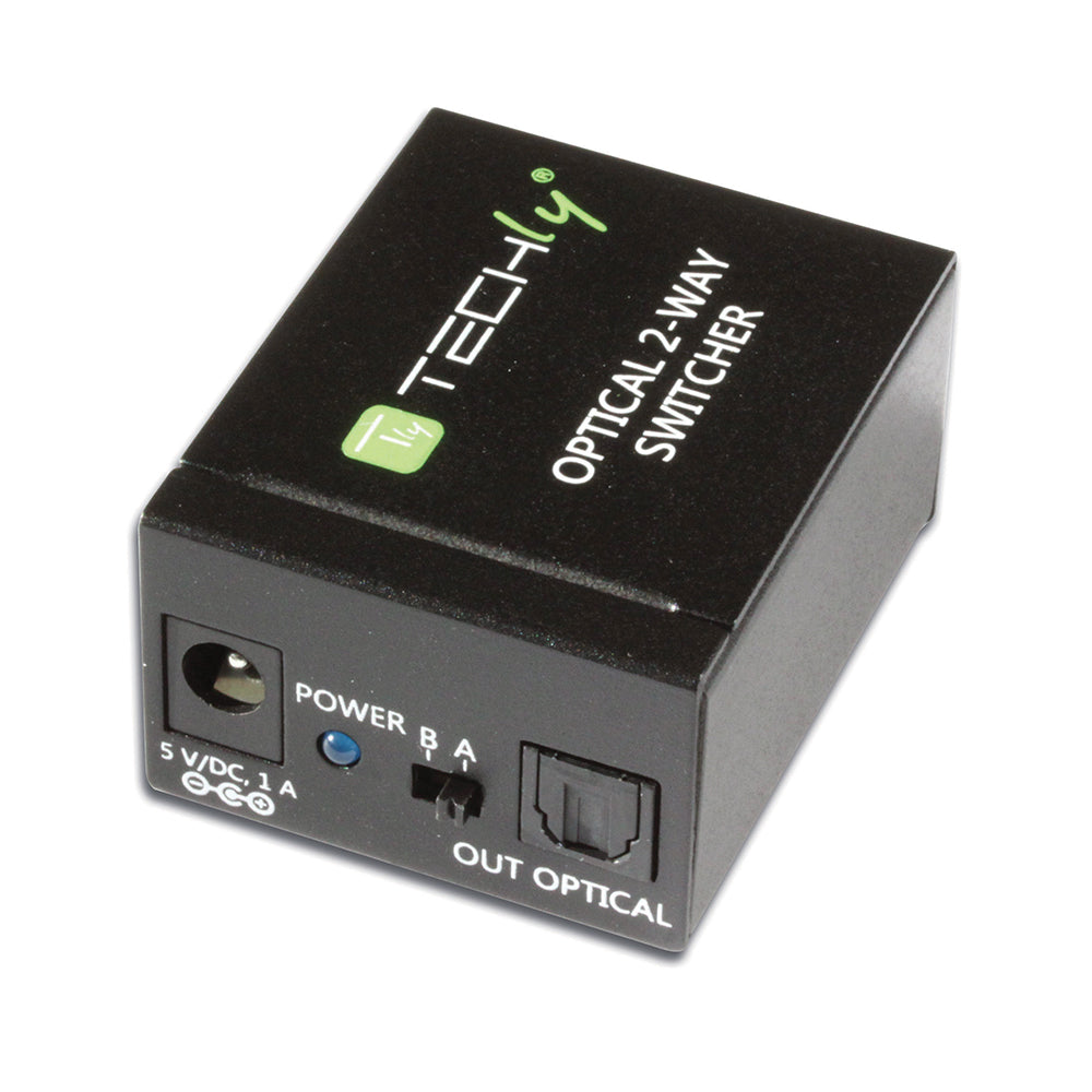 Switch Audio Toslink 2 Ports by Techly