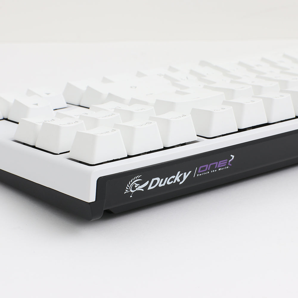 Ducky ONE 2 White LED TKL - Cherry MX Red