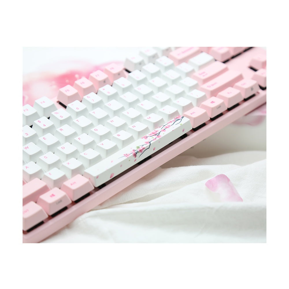 Varmilo Sakura TKL 75% Mechanical Keyboard MX Brown Switch