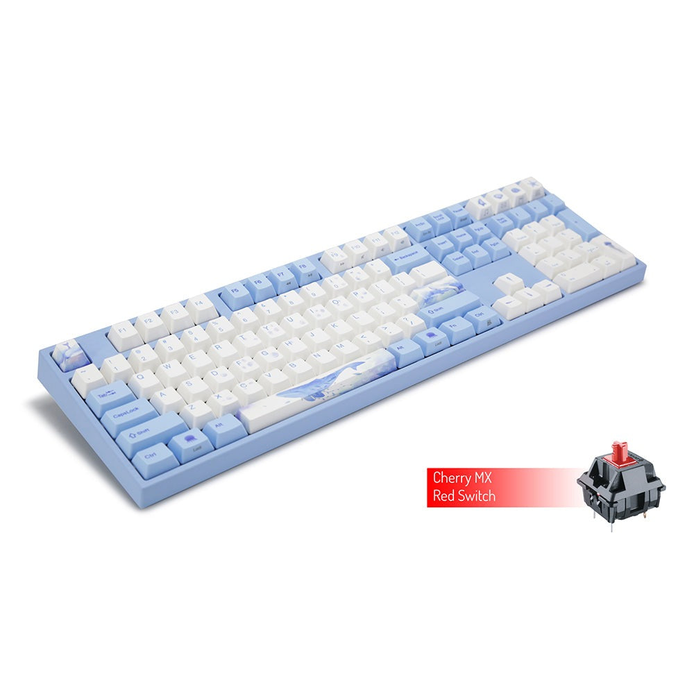 Varmilo Sea Melody 100% Mechanical Keyboard MX Red Switch