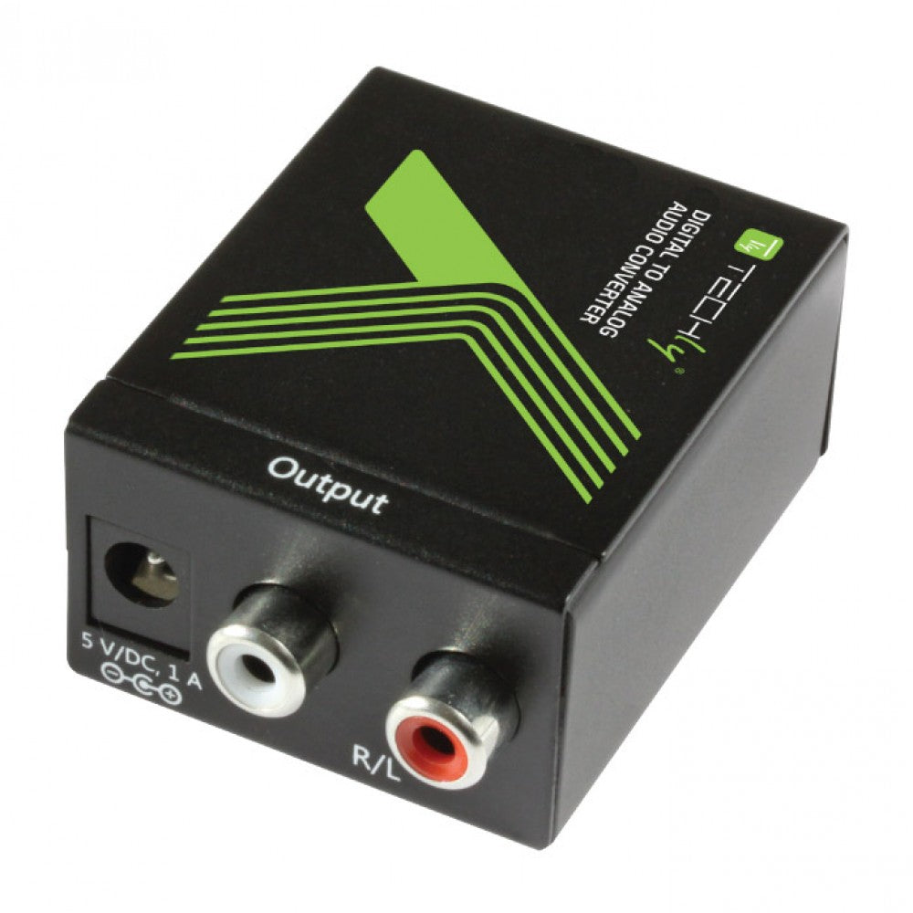 Audio Converter SPDIF to RCA by Techly
