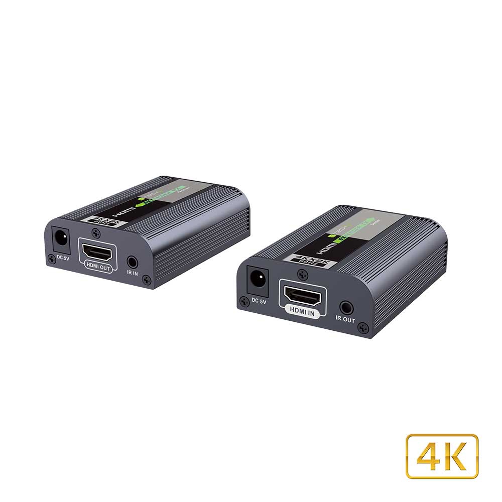 4K HDMI Extender - Cat6 by Techly