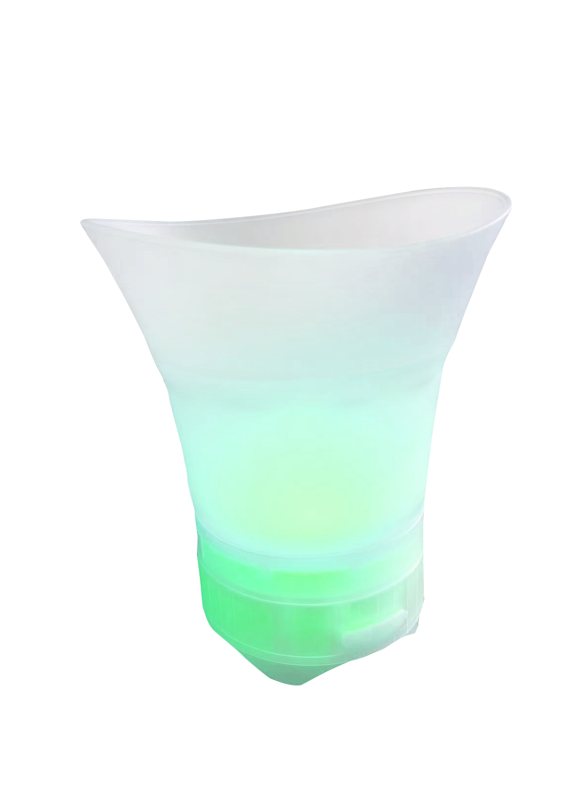 LumiCharge Lumi-Chill - Chilled Ice Bucket Wireless Speaker for  Water,Wine,drinks,4 Hours of Playtime, Perfect Bar Accessories for Home, Portable Ice Bucket, Collapsable with LED Party Light and Speaker