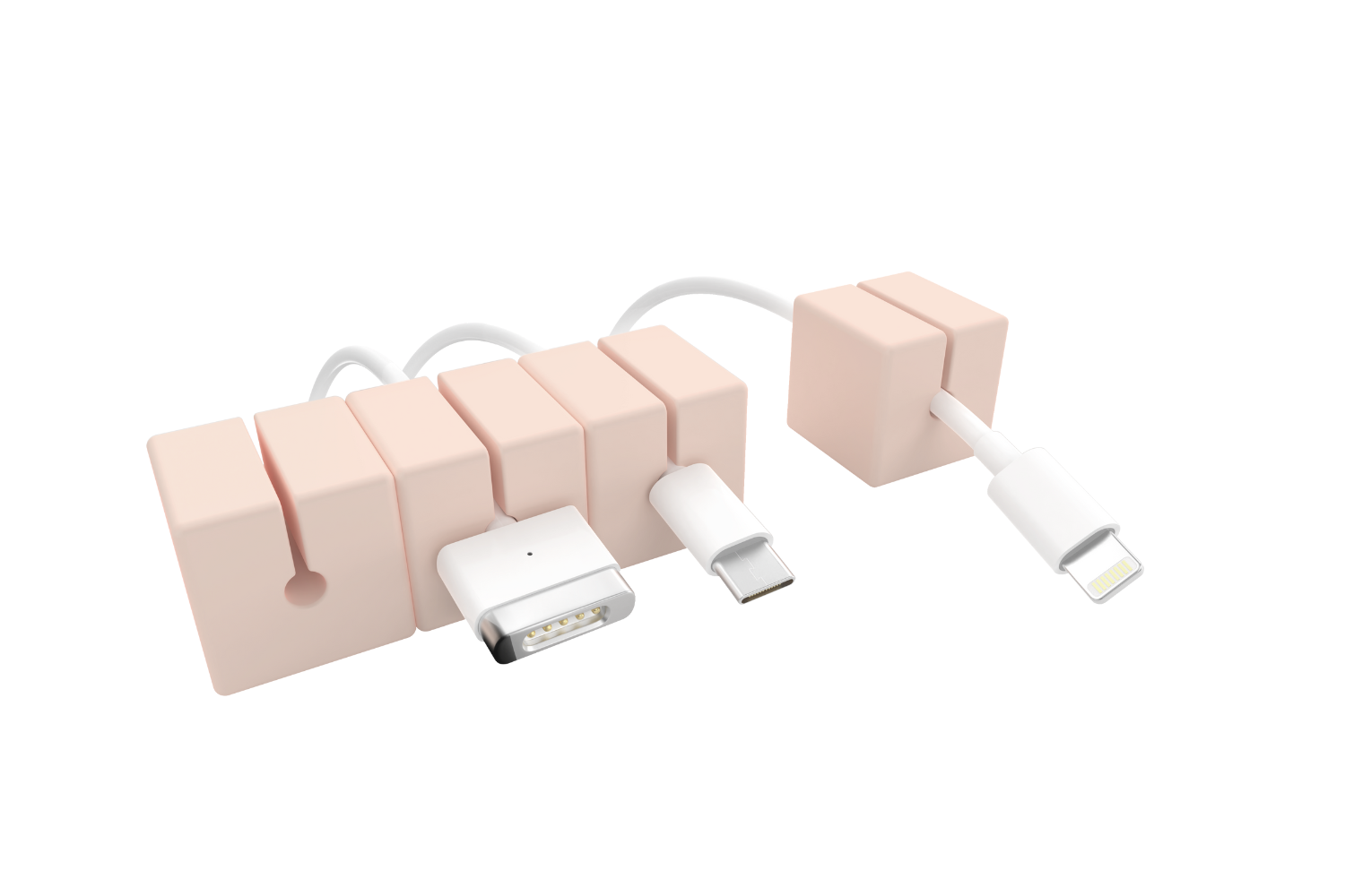 CABLE BLOCKS - PINK (4 PACK) by Function101