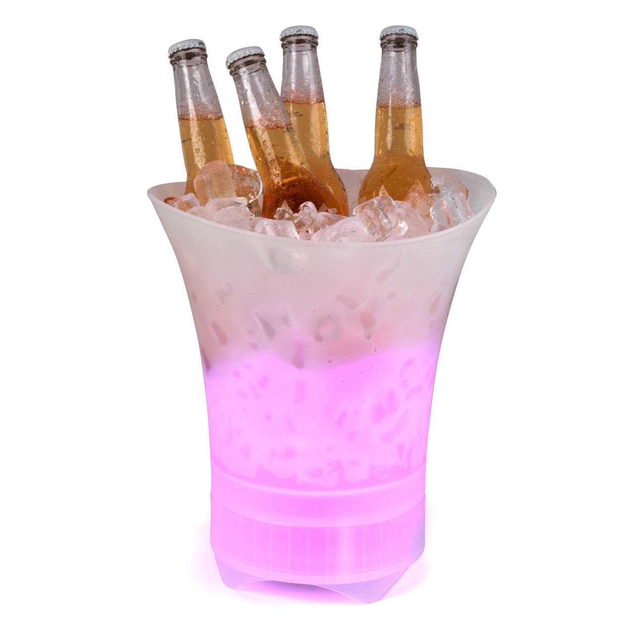 LumiCharge Lumi-Chill - Chilled Ice Bucket Wireless Speaker for  Water,Wine,drinks,4 Hours of Playtime, Perfect Bar Accessories for Home, Portable Ice Bucket, Collapsable with LED Party Light and Speaker