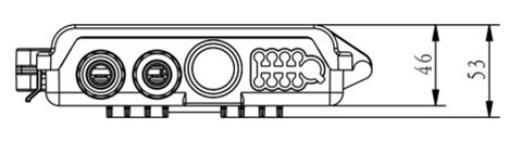 Fiber optic terminal box